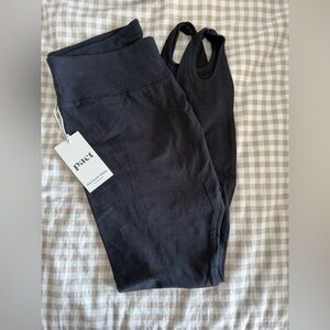 Pact organic stirrup leggings NWT xl